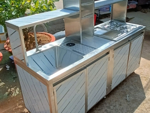 🥤 TỔNG HỢP TẤT CẢ CÁC  QUẦY PHA CHẾ INOX – ĐẦY ĐỦ CHỨC NĂNG, TIẾT KIỆM KHÔNG GIAN 🧊INOX ĐẠI CƯỜNG