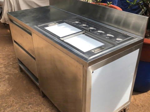 🥤 TỔNG HỢP TẤT CẢ CÁC  QUẦY PHA CHẾ INOX – ĐẦY ĐỦ CHỨC NĂNG, TIẾT KIỆM KHÔNG GIAN 🧊INOX ĐẠI CƯỜNG