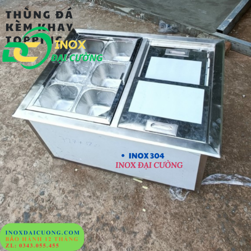 THÙNG KÈM 6 KHAY TOPING 1/6 73X55X40