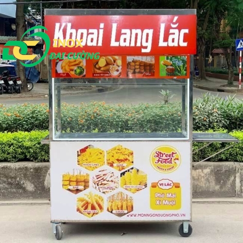 Xe khoai lang lắc