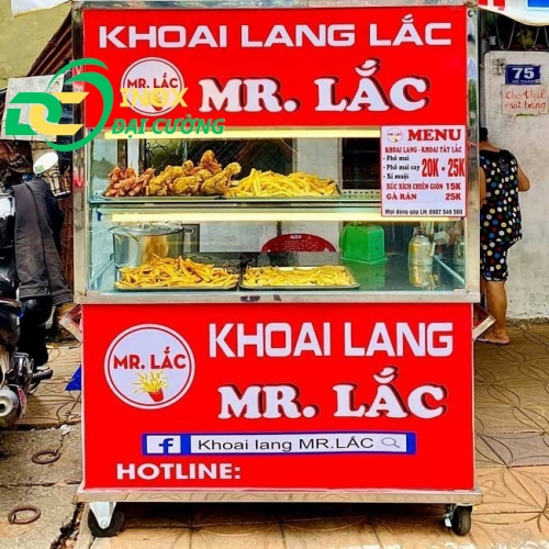 Xe khoai lang mr lắc