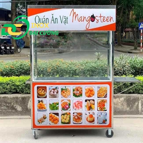 Xe ăn vặt mangosteen