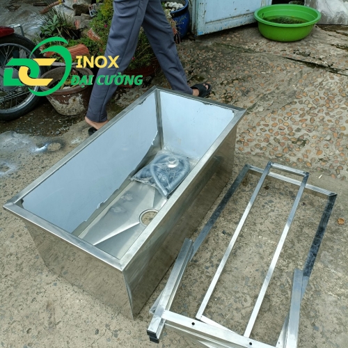 Bồn Tắm Thú Inox dạng phẳng