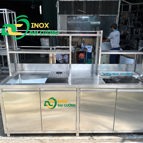Quầy Chế Đa Năng 2m- Inox Đại Cường