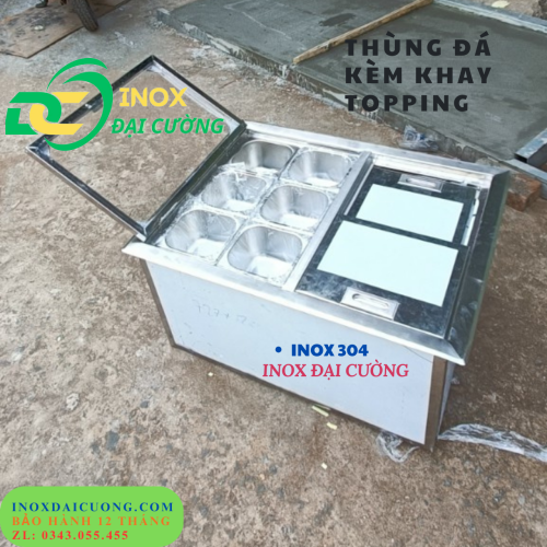 THÙNG KÈM 6 KHAY TOPING 1/6 73X55X40