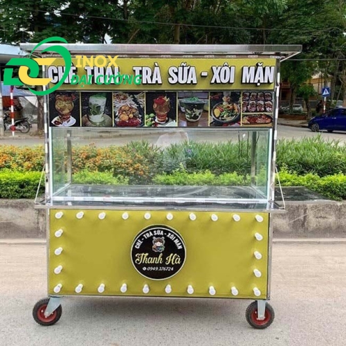 Xe bán chè thái-trà sữa-sôi mặn