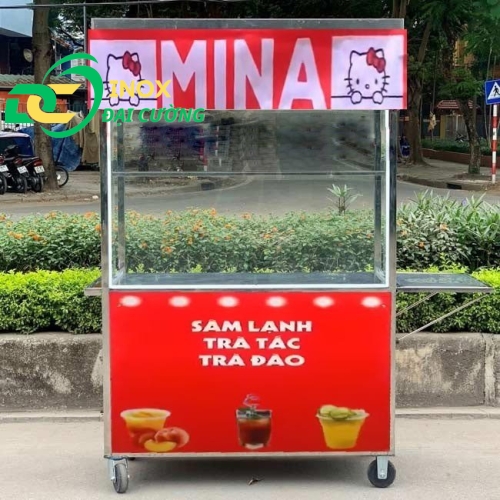 Xe sâm lạnh trà tắc trà đào