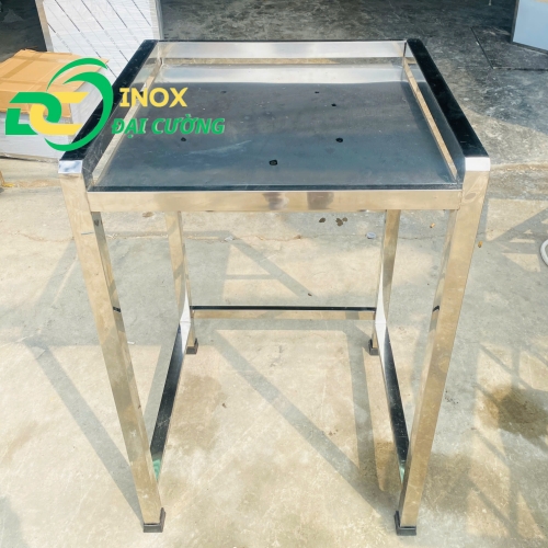 KỆ GIÁ MÁY SẤY - MÁY GIẶT Full Inox CHỐNG RUNG INOX ĐẠI CƯỜNG KE001