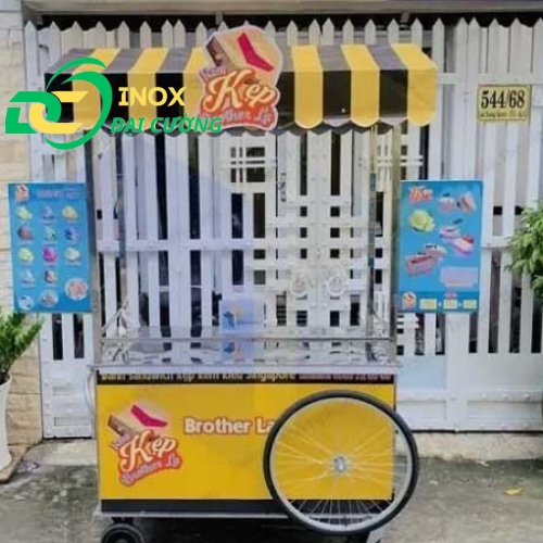 Xe bán kem kẹp