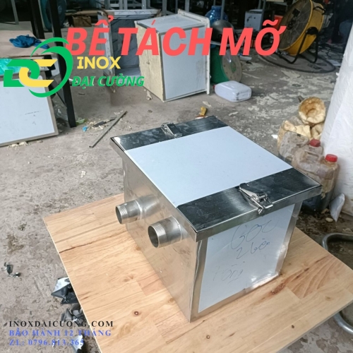 Bể lọc mỡ  50l/ bể tách mở nhà hàng, quán ăn/ bể lắp nổi