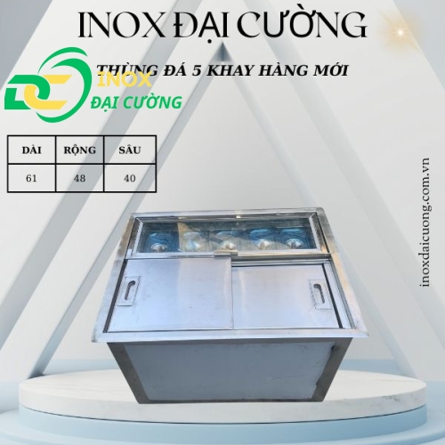 THÙNG KÈM 5 KHAY TOPING 61x48x40