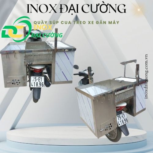 QUẦY BÁN SÚP TREO XE GẮN MÁY-QBS001