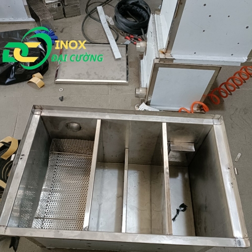 Bể lọc mỡ  40l/ bể tách mở nhà hàng, quán ăn/ bể lắp nổi