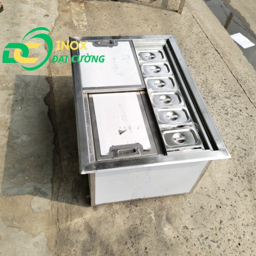 THÙNG KÈM 6 KHAY TOPING 72X50X40
