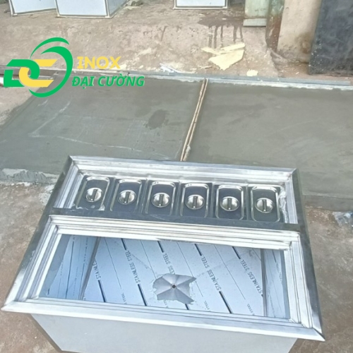 THÙNG KÈM 6 KHAY TOPING 72X50X40