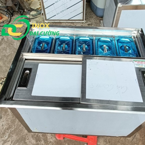 THÙNG KÈM 5 KHAY TOPING 61x50x40