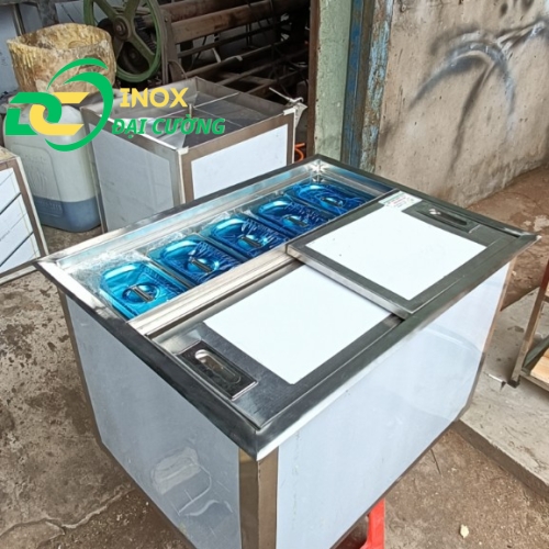 THÙNG KÈM 5 KHAY TOPING 61x50x40