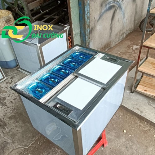 THÙNG KÈM 5 KHAY TOPING 61x50x40