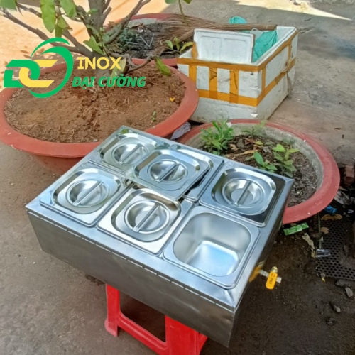 THÙNGĐỰNG ĐÁ GIỮ LẠNH  TOPING BÁN TRÀ SỮA/ BÁN CHÈ 58X40X18