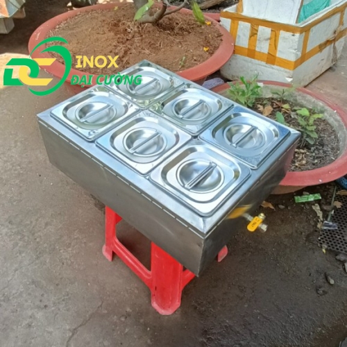 THÙNGĐỰNG ĐÁ GIỮ LẠNH  TOPING BÁN TRÀ SỮA/ BÁN CHÈ 58X40X18