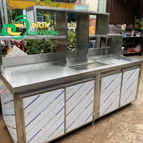 QUẦY BAR/ QUẦY PHA CHẾ 1m8 -QUAY003