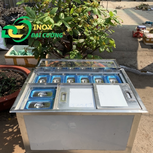 THÙNG KÈM 8 KHAY TOPING 72X50X40 
