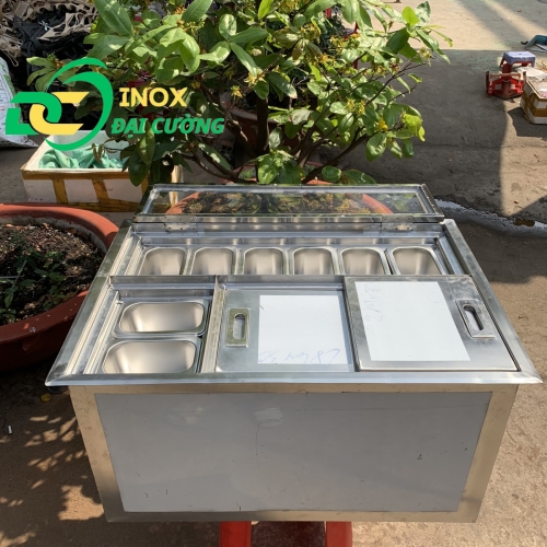 THÙNG KÈM 8 KHAY TOPING 72X50X40 