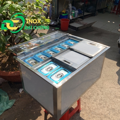 THÙNG KÈM 8 KHAY TOPING 72X50X40 