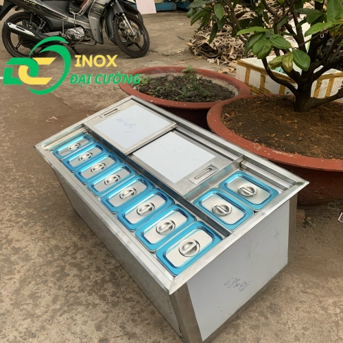 THÙNG KÈM 10 KHAY TOPING 94X50X40