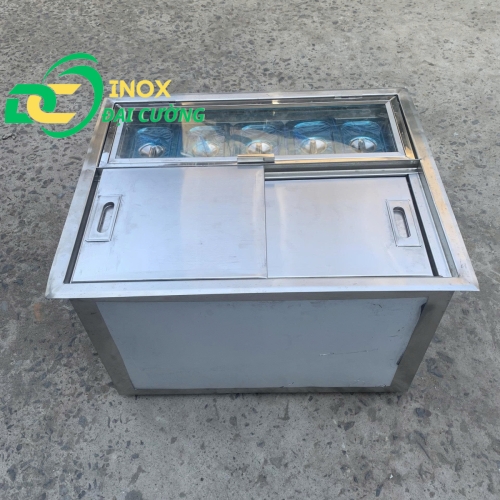 THÙNG KÈM 5 KHAY TOPING 61x48x40