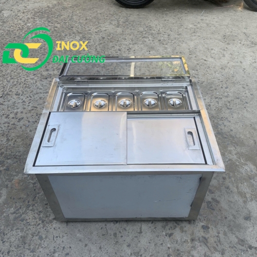 THÙNG KÈM 5 KHAY TOPING 61x48x40