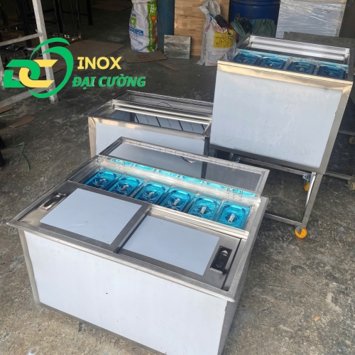 THÙNG KÈM 6 KHAY TOPING 72X50X40