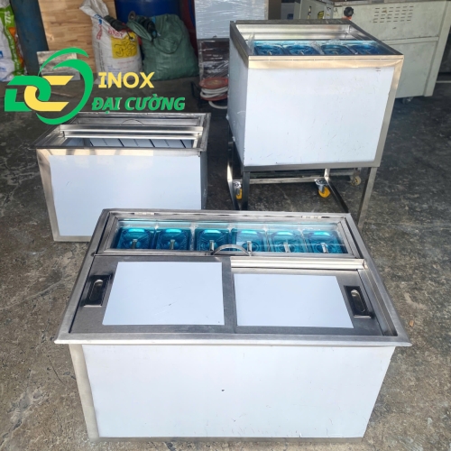 THÙNG KÈM 6 KHAY TOPING 72X50X40